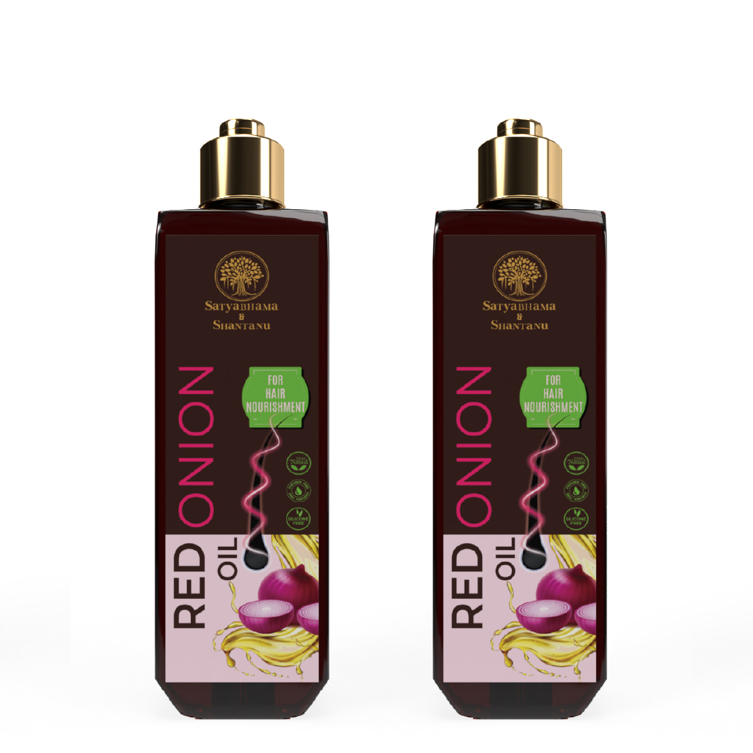 Pack of Two Red Onion Hair Oil (200 ml)
